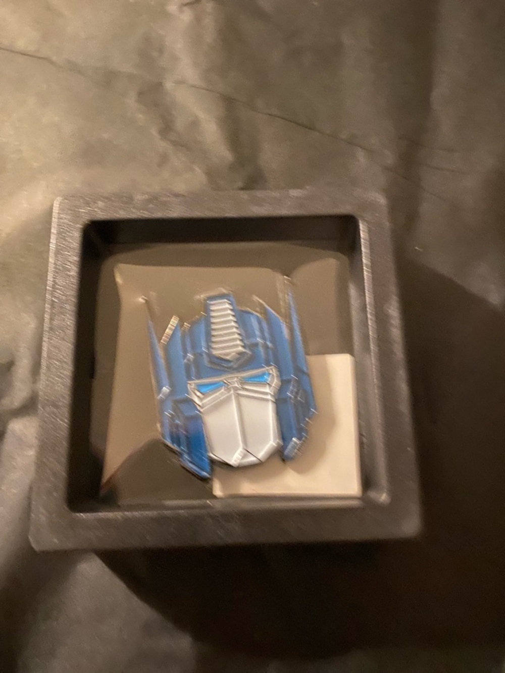 ⭐️ Transformers Optimus Prime Blue Enamel Pin - Kids Accessory